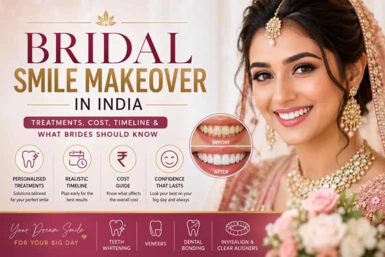 Bridal Smile Makeover in India: Treatments, Cost, Timeline & What Brides Should Know