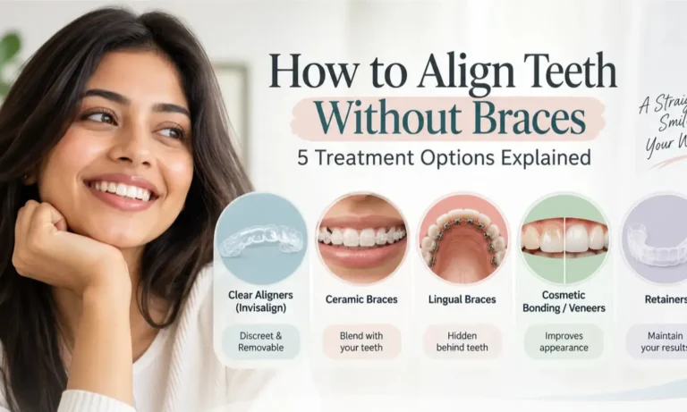 How to Align Teeth Without Braces In Pune: 5 Treatment Options Explained